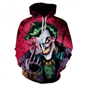 The Joker printing hoodie sweater cloth