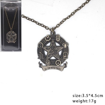 JoJo's Bizarre Adventure anime necklace