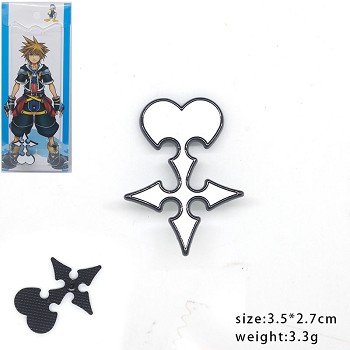 Kingdom Hearts anime brooch pin