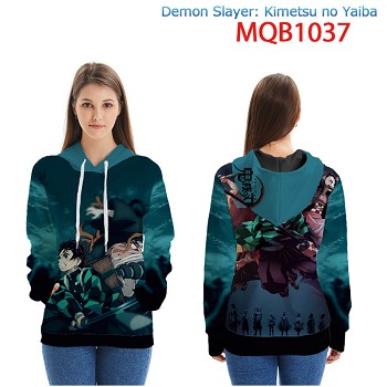 Demon Slayer anime long sleeve hoodie cloth