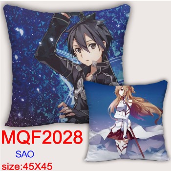 Sword Art Online anime two-sided pillow