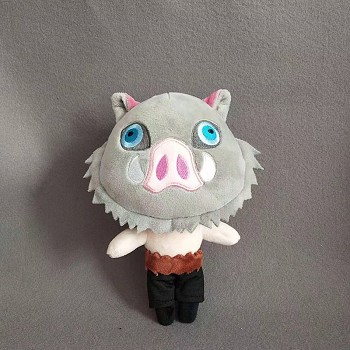 8inches Demon Slayer Hashibira Inosuke anime plush doll