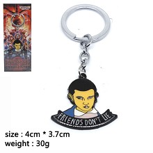 Stranger Things anime key chain