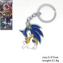 Sonic anime key chain