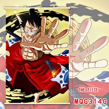 One Piece Luffy anime wall scroll