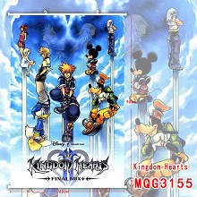 Kingdom Hearts anime wall scroll