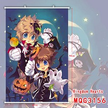 Kingdom Hearts anime wall scroll