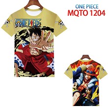 One Piece Luffy anime t-shirt