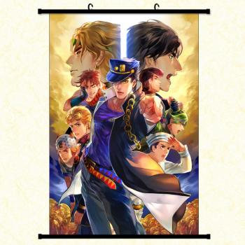 JoJo's Bizarre Adventure anime wall scroll