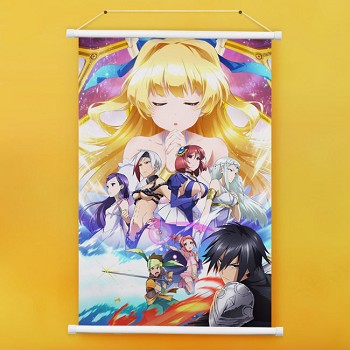 Cautious Hero: The Hero Is Overpowered but Overly Cautious anime wall scroll