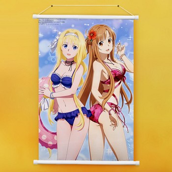 Sword Art Online Alicization anime wall scroll