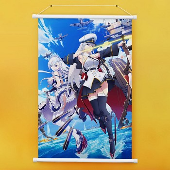 Azur Lane anime wall scroll