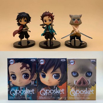 Demon Slayer anime figures set(3pcs a set)small boxes