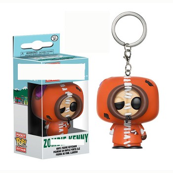 Funko POP south park anime figure doll key chain