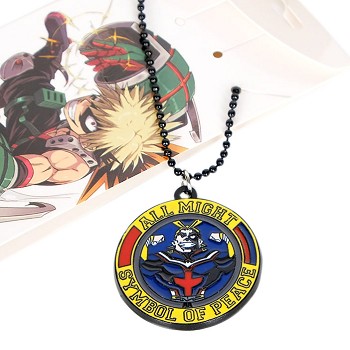 My Hero Academia anime necklace