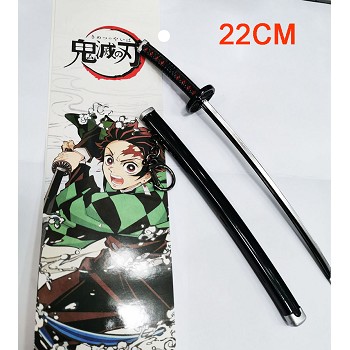 Demon Slayer anime knife key chain 220MM