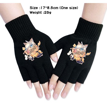 Demon Slayer anime cotton gloves a pair