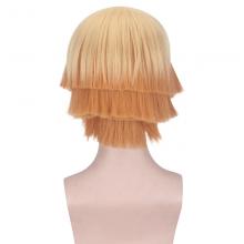 Demon Slayer Agatsuma Zenitsu cosplay wig