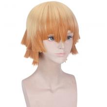 Demon Slayer Agatsuma Zenitsu cosplay wig