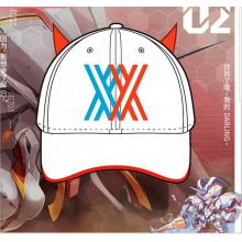 DARLING in the FRANXX 02 cosplay cap