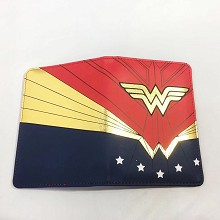 Wonder Woman Passport Cover Card Case Credit Card Holder Wallet