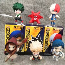 My Hero Academia anime figures set(6pcs a set)