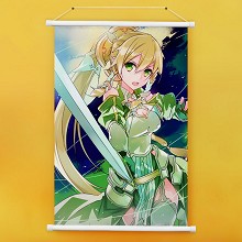 Sword Art Online anime wall scroll