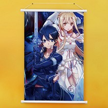 Sword Art Online anime wall scroll