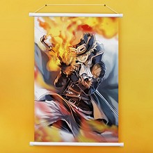 One Piece Ace anime wall scroll