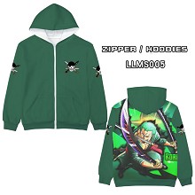 One Piece anime long sleeve hoodie sweater cloth