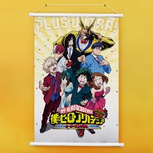 My Hero Academia anime wall scroll