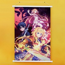 Sword Art Online Alicization anime wall scroll