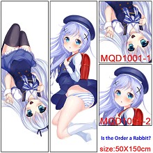 Is the Order a Rabbit anime two-sided long pillow