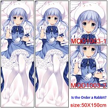 Is the Order a Rabbit anime two-sided long pillow