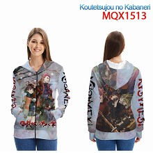 Kotetsujou no Kabaneri anime long sleeve hoodie cloth