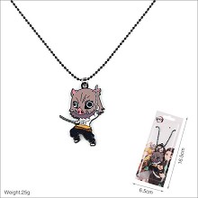 Demon Slayer Hashibira Inosuke anime necklace