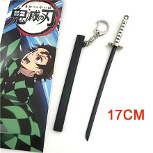 Demon Slayer anime knife key chain 170MM