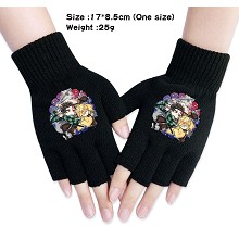 Demon Slayer anime cotton gloves a pair