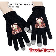 Demon Slayer anime cotton touch gloves a pair