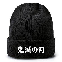 Demon Slayer anime kniting hat