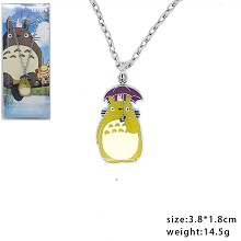 Totoro anime necklace