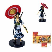 One Piece Wano country Luffy anime figure