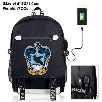 Harry Potter USB charging laptop backpack school bag