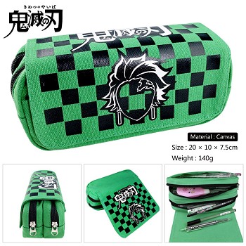 Demon Slayer anime canvas pen bag pencil bag