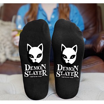 Demon Slayer anime cotton socks a pair