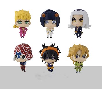 JoJo's Bizarre Adventure anime figures set(6pcs a set)