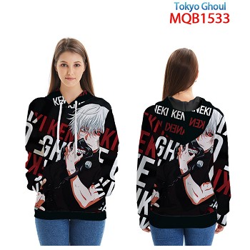 Tokyo ghoul anime long sleeve hoodie cloth