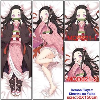 Demon Slayer anime two-sided long pillow