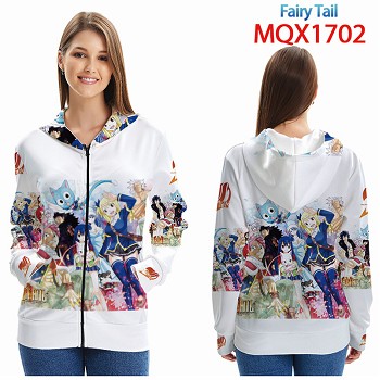 Fairy Tail anime long sleeve hoodie cloth