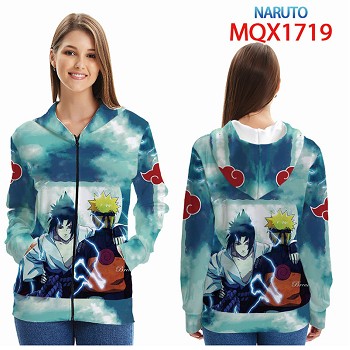 Naruto anime long sleeve hoodie cloth